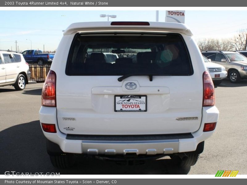 Natural White / Stone 2003 Toyota 4Runner Limited 4x4