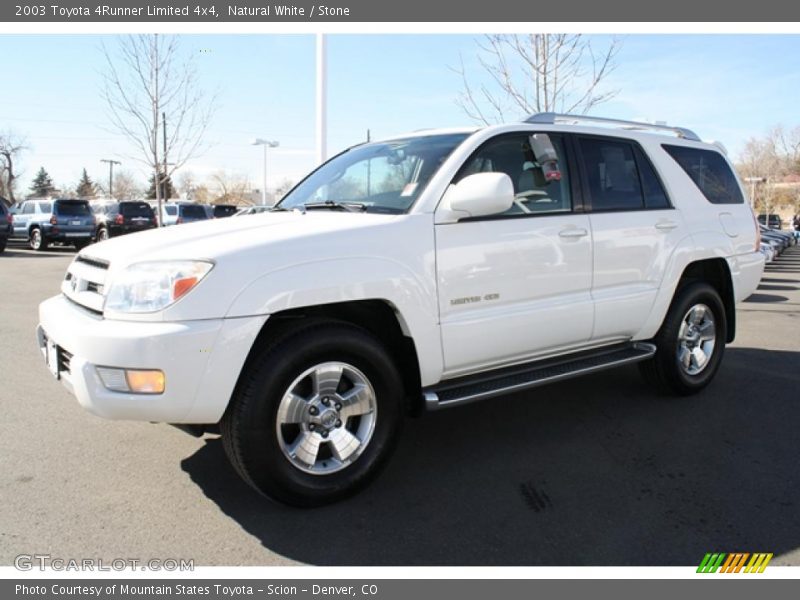 Natural White / Stone 2003 Toyota 4Runner Limited 4x4
