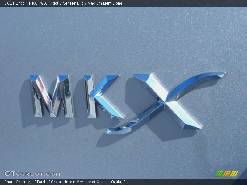 Ingot Silver Metallic / Medium Light Stone 2011 Lincoln MKX FWD