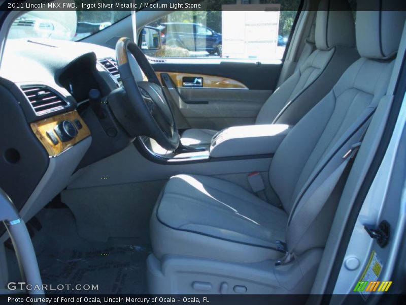 Ingot Silver Metallic / Medium Light Stone 2011 Lincoln MKX FWD