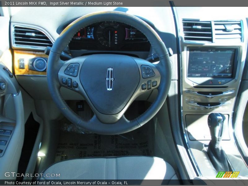 Ingot Silver Metallic / Medium Light Stone 2011 Lincoln MKX FWD