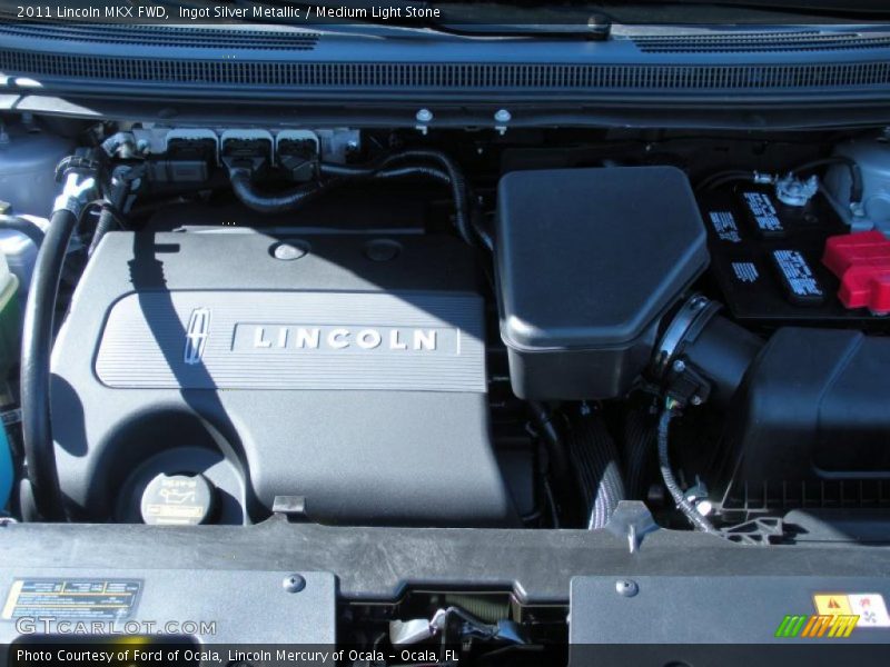 Ingot Silver Metallic / Medium Light Stone 2011 Lincoln MKX FWD
