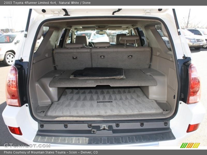  2003 4Runner Limited 4x4 Trunk