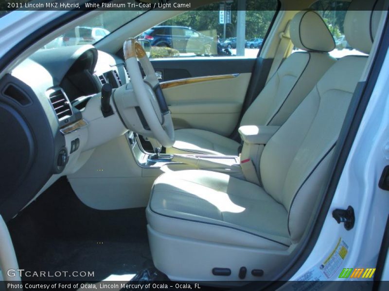  2011 MKZ Hybrid Light Camel Interior