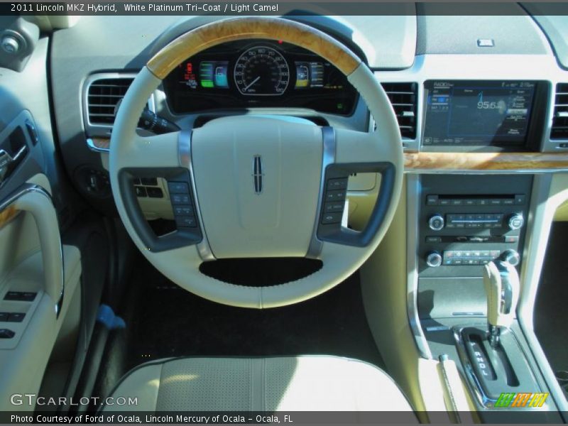 Dashboard of 2011 MKZ Hybrid