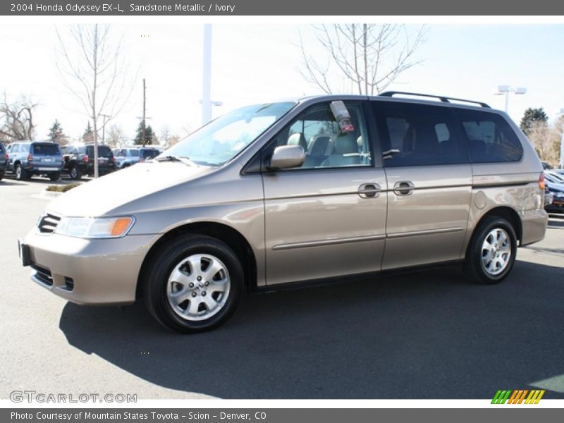 Sandstone Metallic / Ivory 2004 Honda Odyssey EX-L