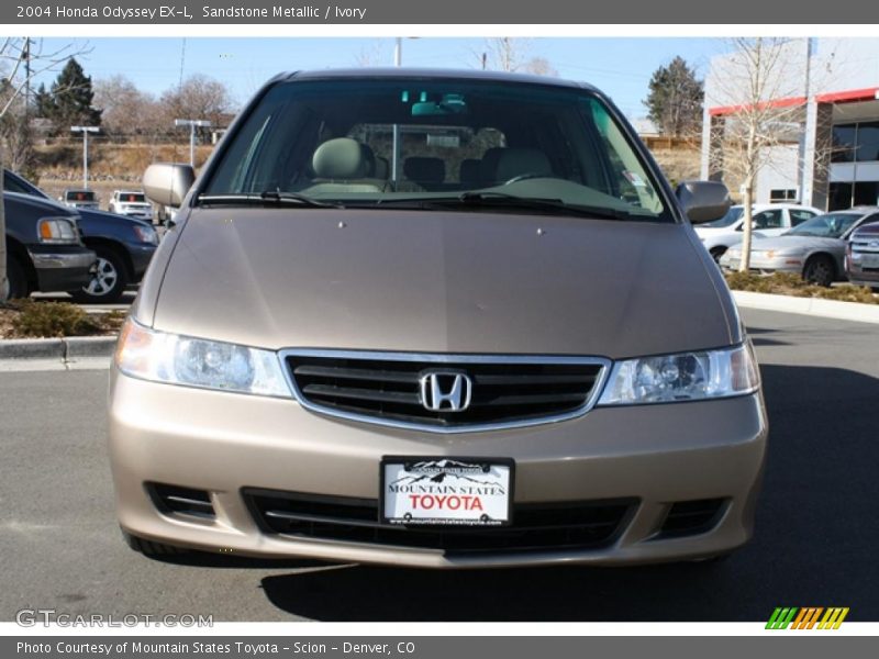 Sandstone Metallic / Ivory 2004 Honda Odyssey EX-L
