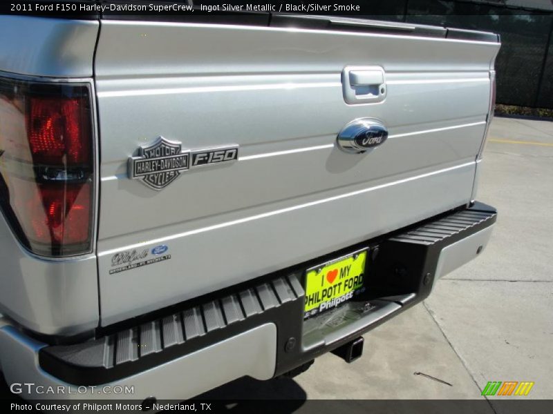 Ingot Silver Metallic / Black/Silver Smoke 2011 Ford F150 Harley-Davidson SuperCrew