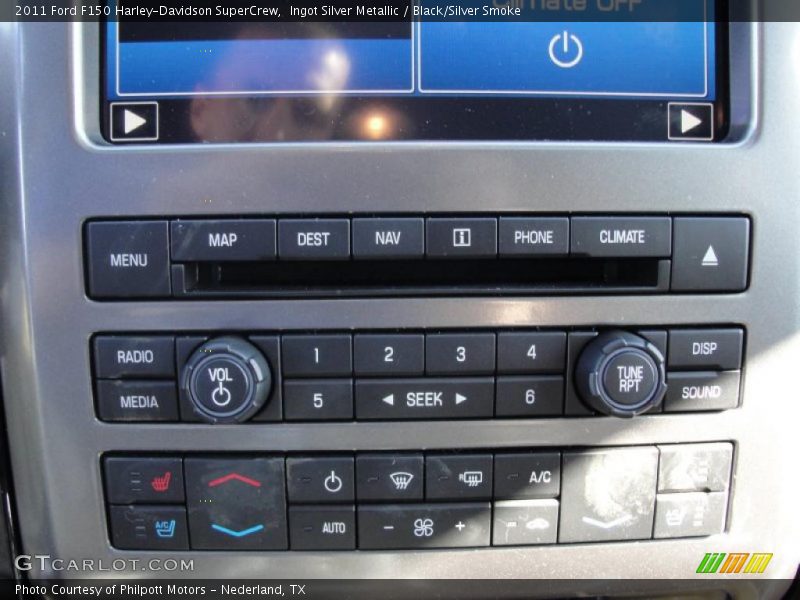 Controls of 2011 F150 Harley-Davidson SuperCrew