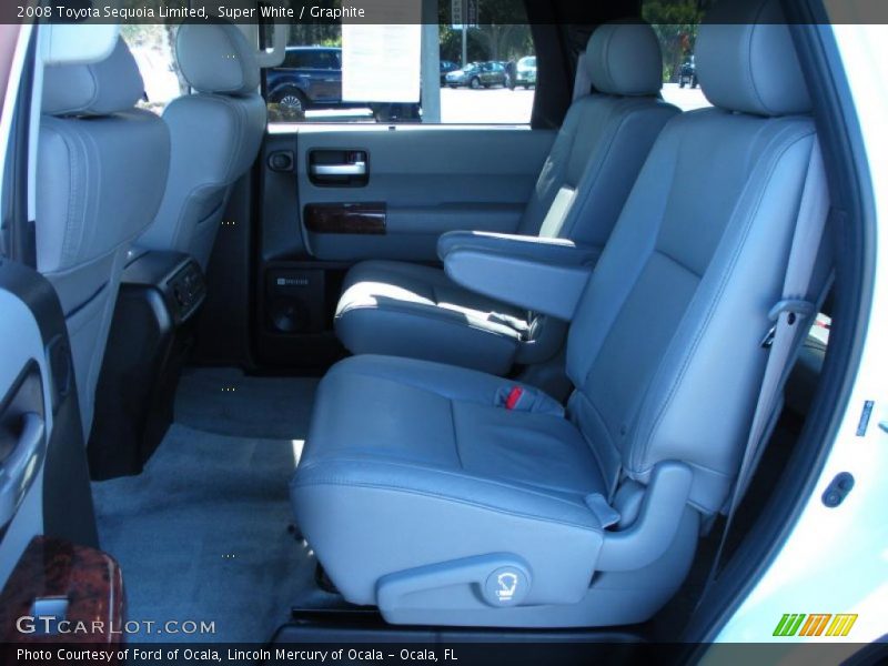 Super White / Graphite 2008 Toyota Sequoia Limited
