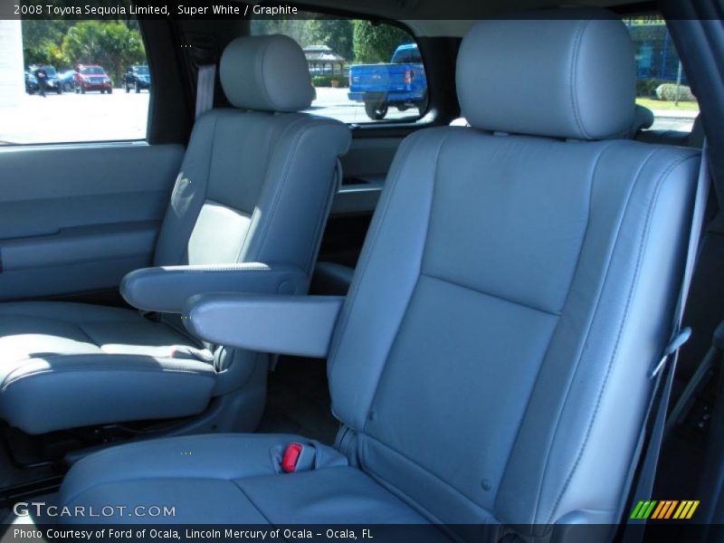 Super White / Graphite 2008 Toyota Sequoia Limited