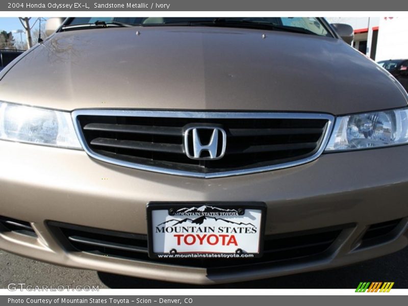 Sandstone Metallic / Ivory 2004 Honda Odyssey EX-L