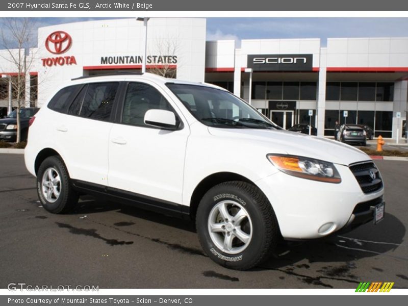  2007 Santa Fe GLS Arctic White