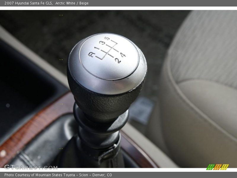  2007 Santa Fe GLS 5 Speed Manual Shifter