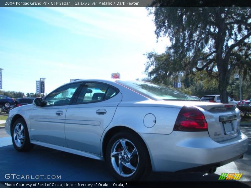 Galaxy Silver Metallic / Dark Pewter 2004 Pontiac Grand Prix GTP Sedan
