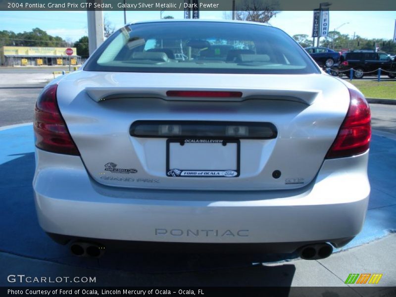 Galaxy Silver Metallic / Dark Pewter 2004 Pontiac Grand Prix GTP Sedan