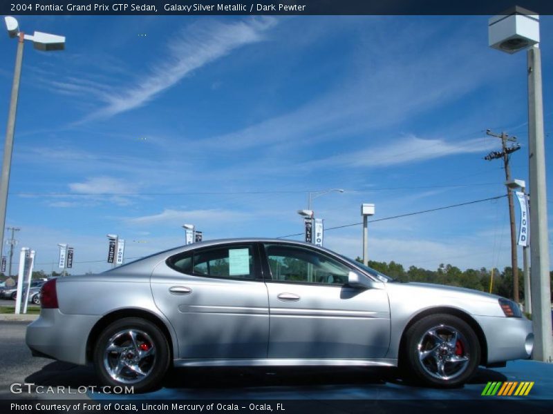 Galaxy Silver Metallic / Dark Pewter 2004 Pontiac Grand Prix GTP Sedan