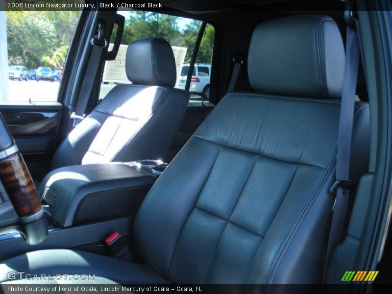 Black / Charcoal Black 2008 Lincoln Navigator Luxury