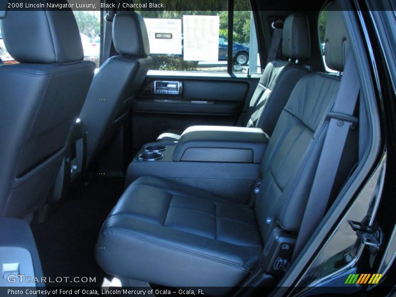 Black / Charcoal Black 2008 Lincoln Navigator Luxury