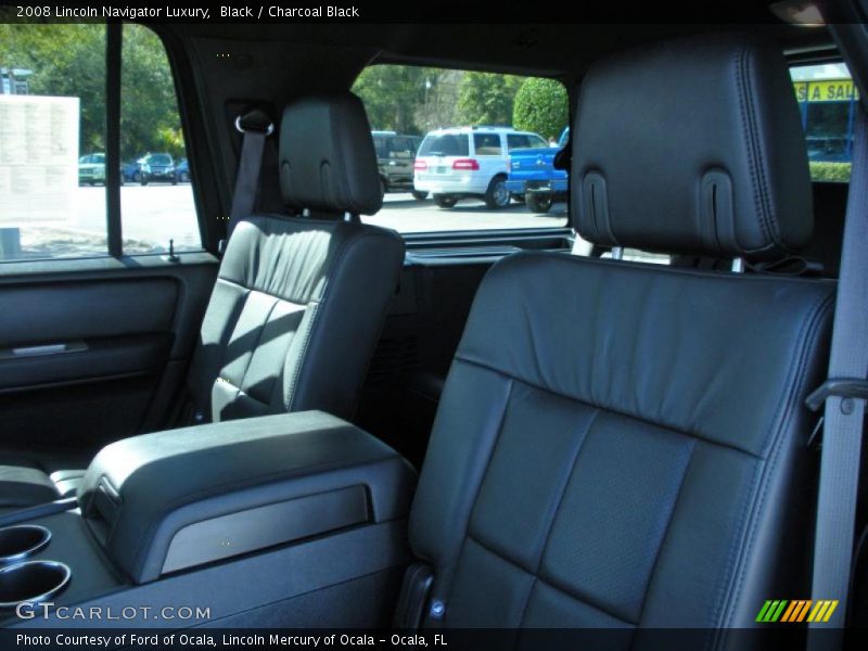 Black / Charcoal Black 2008 Lincoln Navigator Luxury