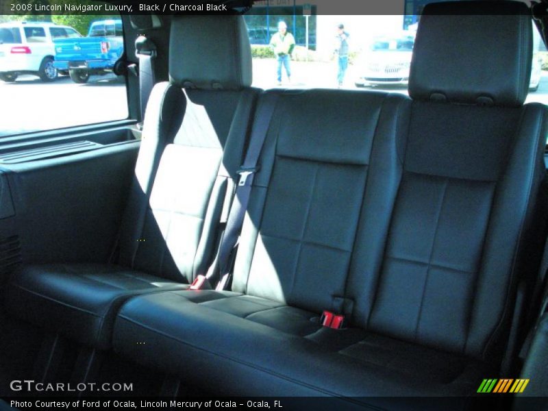 Black / Charcoal Black 2008 Lincoln Navigator Luxury