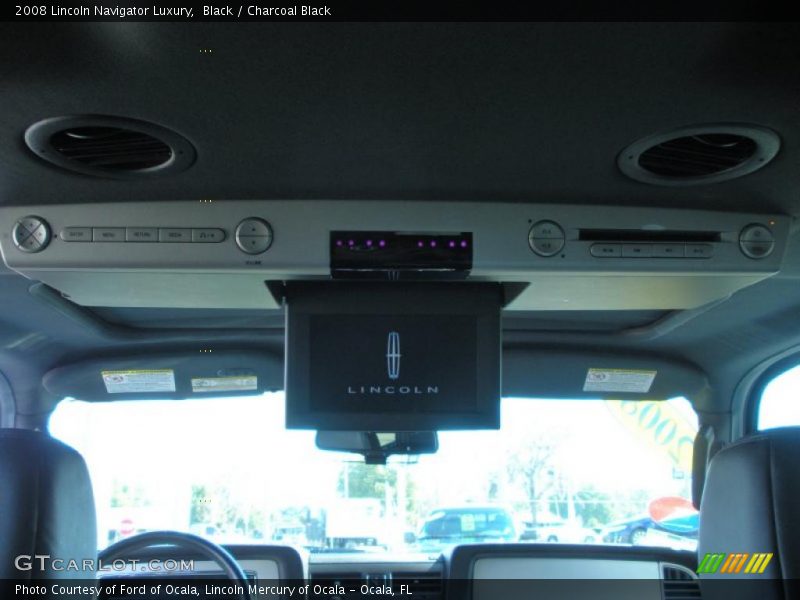 Black / Charcoal Black 2008 Lincoln Navigator Luxury