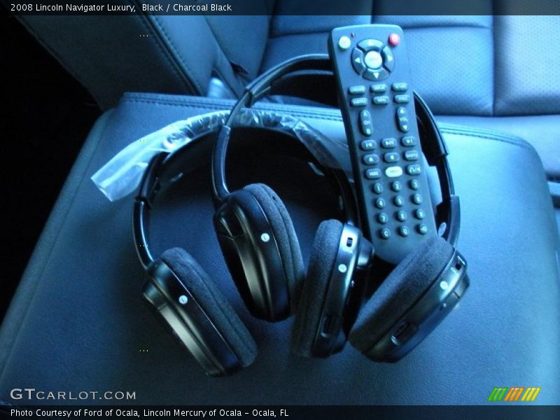 Black / Charcoal Black 2008 Lincoln Navigator Luxury