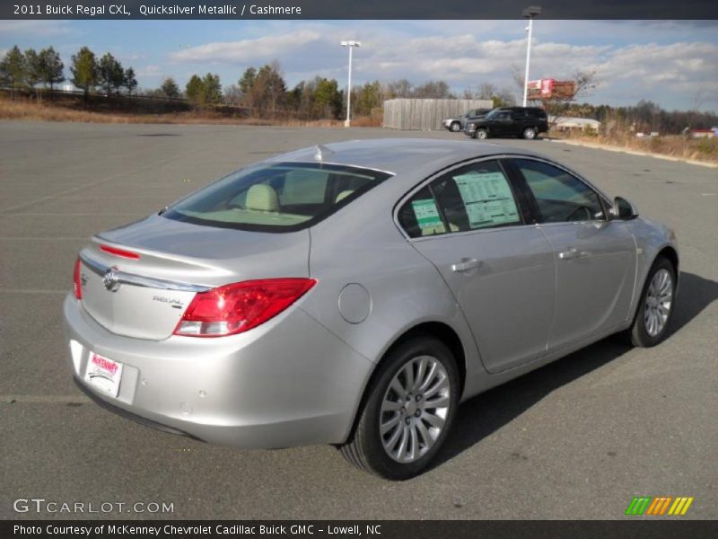 Quicksilver Metallic / Cashmere 2011 Buick Regal CXL