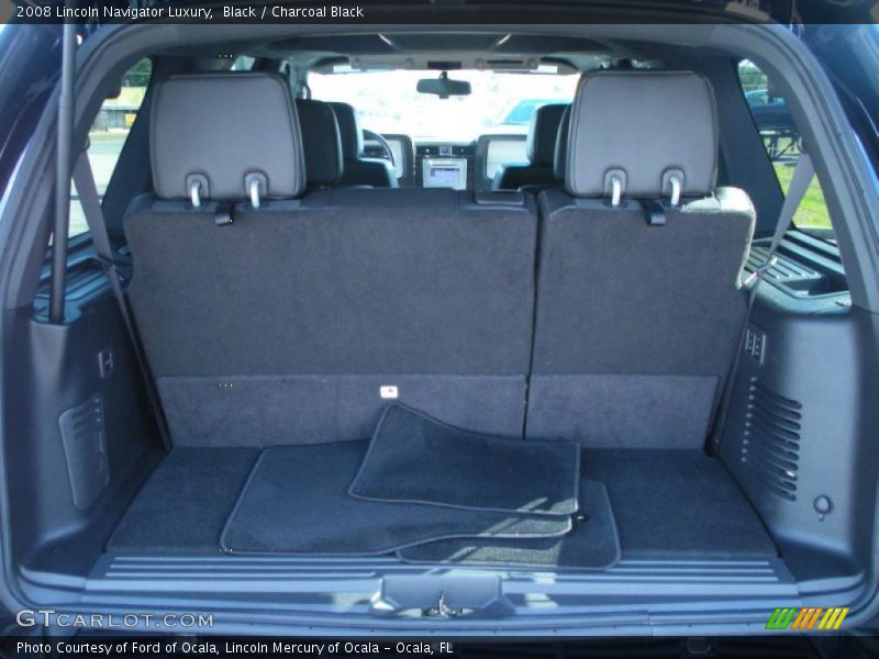 Black / Charcoal Black 2008 Lincoln Navigator Luxury
