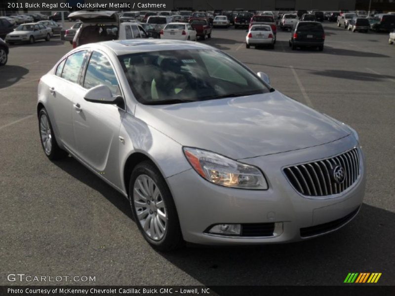 Quicksilver Metallic / Cashmere 2011 Buick Regal CXL