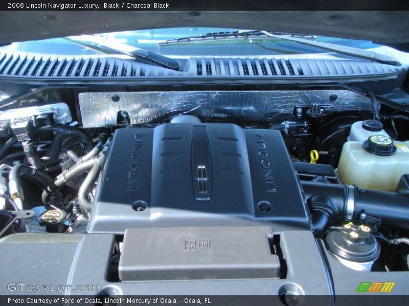 Black / Charcoal Black 2008 Lincoln Navigator Luxury