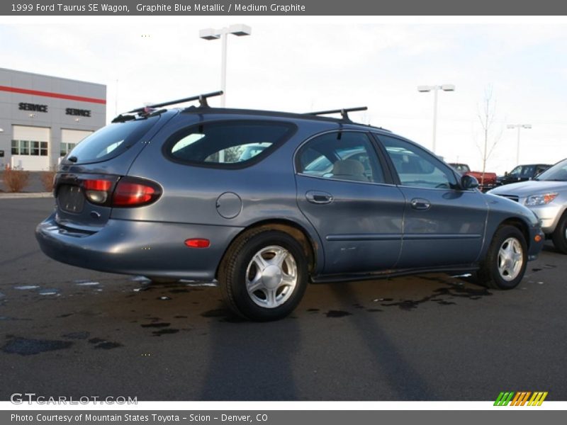Graphite Blue Metallic / Medium Graphite 1999 Ford Taurus SE Wagon
