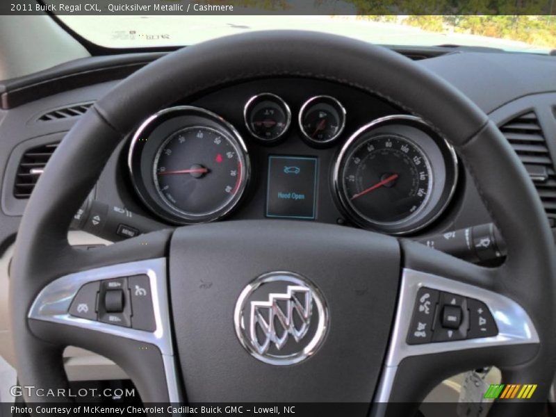 Quicksilver Metallic / Cashmere 2011 Buick Regal CXL