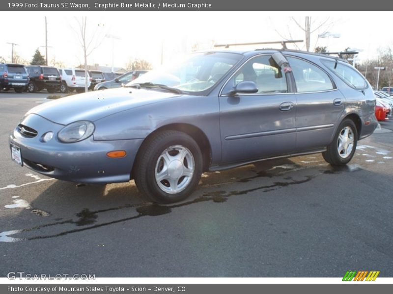 Graphite Blue Metallic / Medium Graphite 1999 Ford Taurus SE Wagon