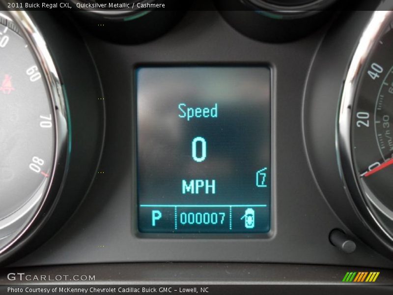 Quicksilver Metallic / Cashmere 2011 Buick Regal CXL