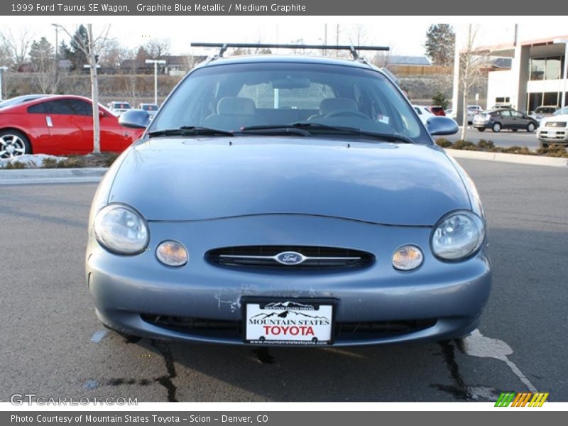 Graphite Blue Metallic / Medium Graphite 1999 Ford Taurus SE Wagon