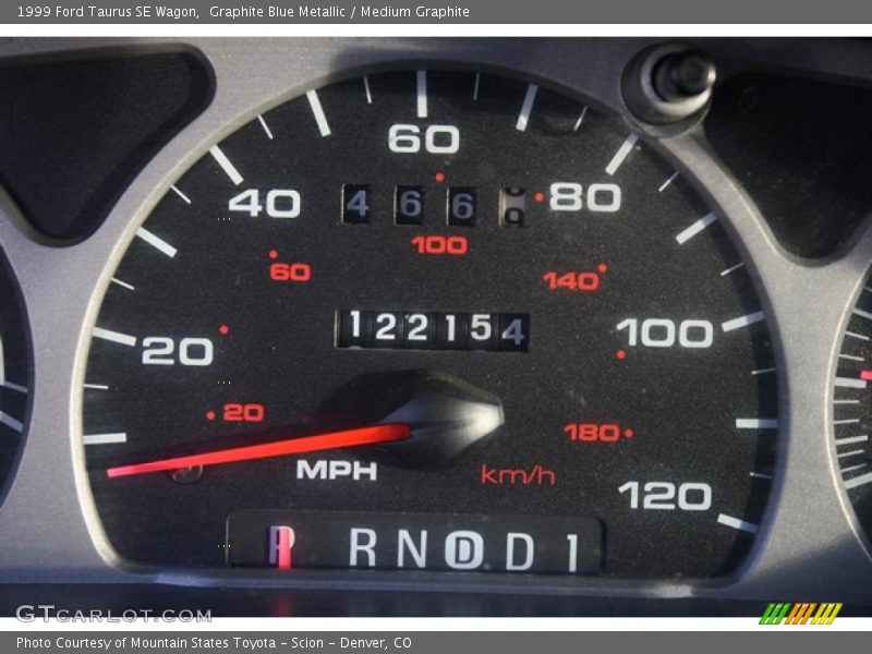 Graphite Blue Metallic / Medium Graphite 1999 Ford Taurus SE Wagon