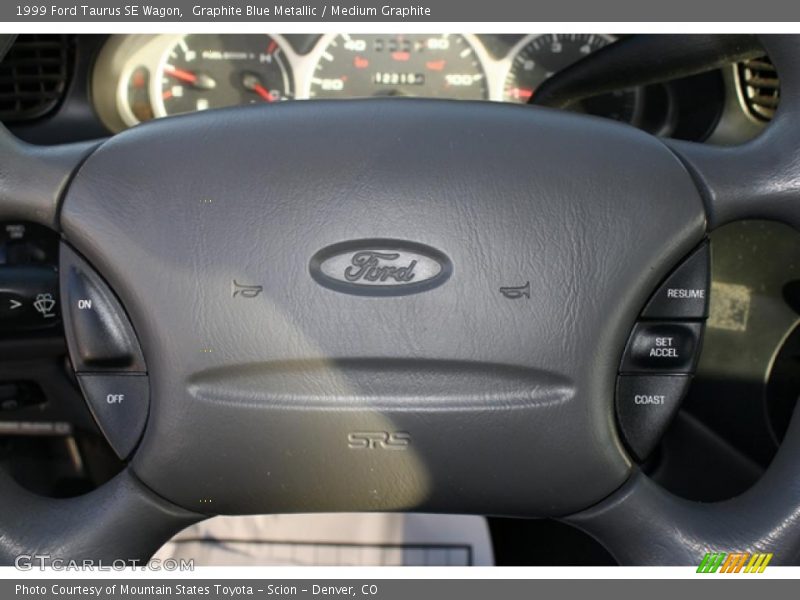 Graphite Blue Metallic / Medium Graphite 1999 Ford Taurus SE Wagon