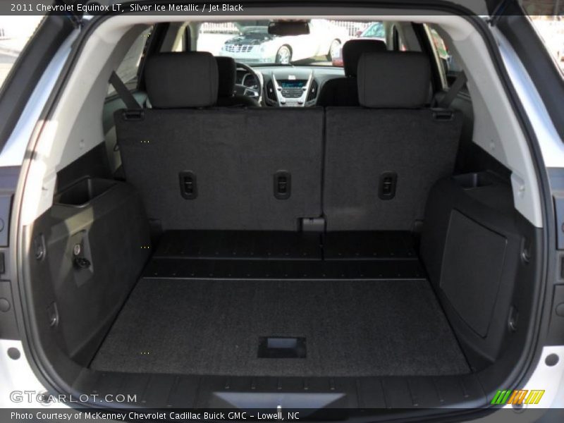 Silver Ice Metallic / Jet Black 2011 Chevrolet Equinox LT