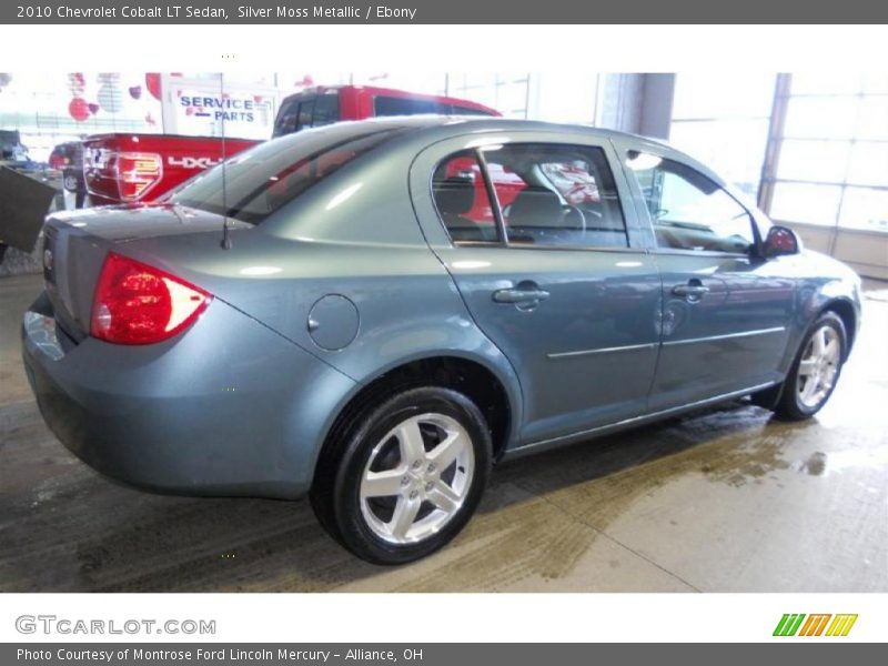 Silver Moss Metallic / Ebony 2010 Chevrolet Cobalt LT Sedan