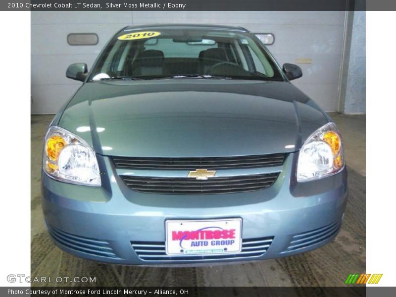 Silver Moss Metallic / Ebony 2010 Chevrolet Cobalt LT Sedan