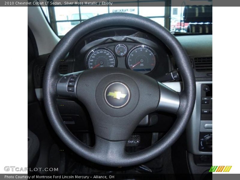Silver Moss Metallic / Ebony 2010 Chevrolet Cobalt LT Sedan