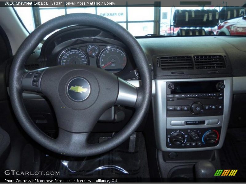 Silver Moss Metallic / Ebony 2010 Chevrolet Cobalt LT Sedan