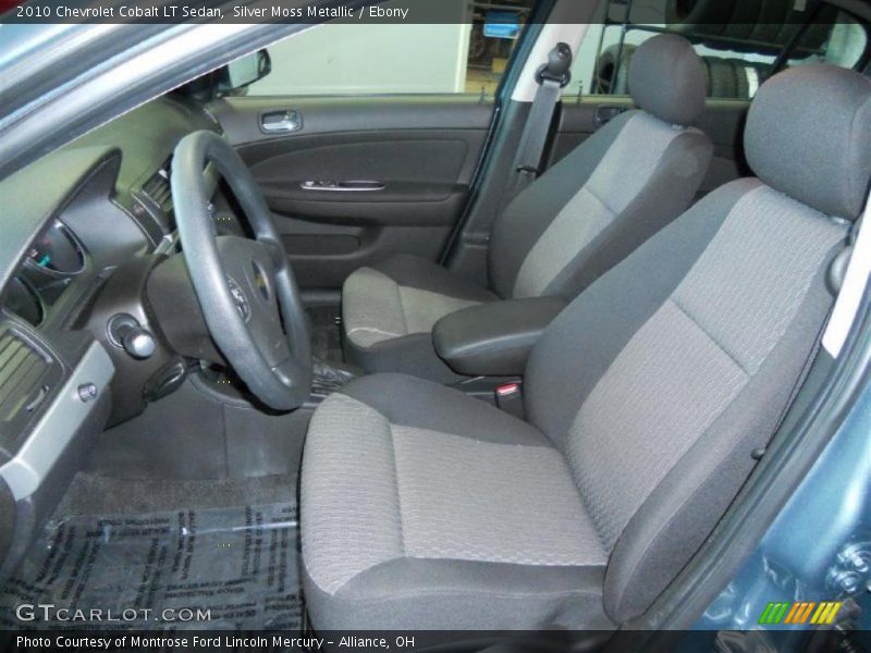 Silver Moss Metallic / Ebony 2010 Chevrolet Cobalt LT Sedan