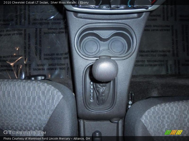 Silver Moss Metallic / Ebony 2010 Chevrolet Cobalt LT Sedan