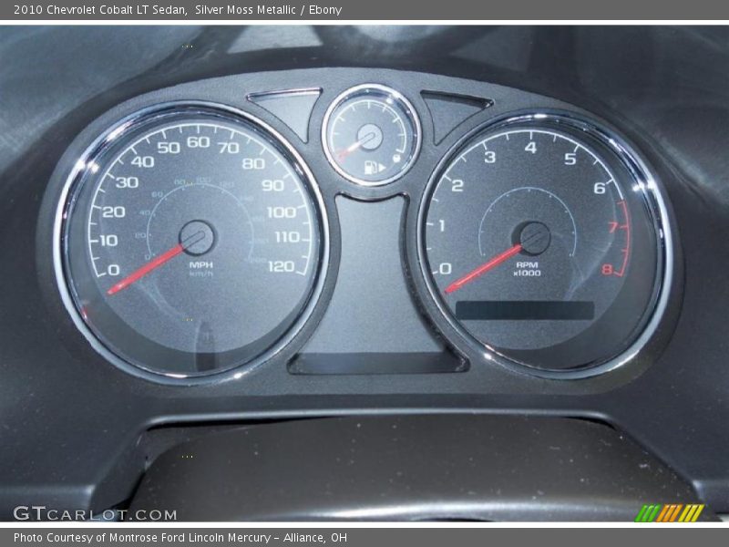 Silver Moss Metallic / Ebony 2010 Chevrolet Cobalt LT Sedan