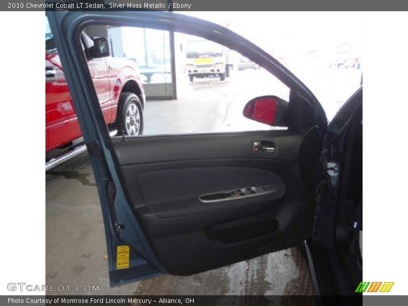 Silver Moss Metallic / Ebony 2010 Chevrolet Cobalt LT Sedan
