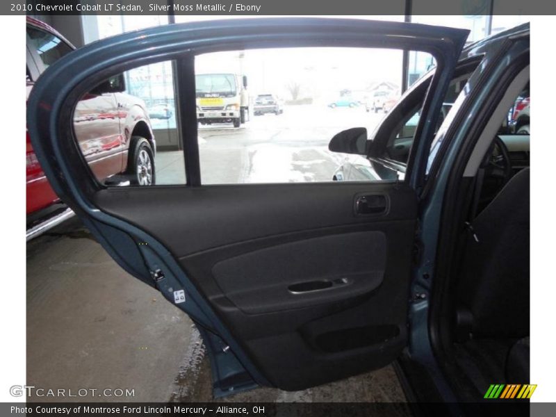 Silver Moss Metallic / Ebony 2010 Chevrolet Cobalt LT Sedan