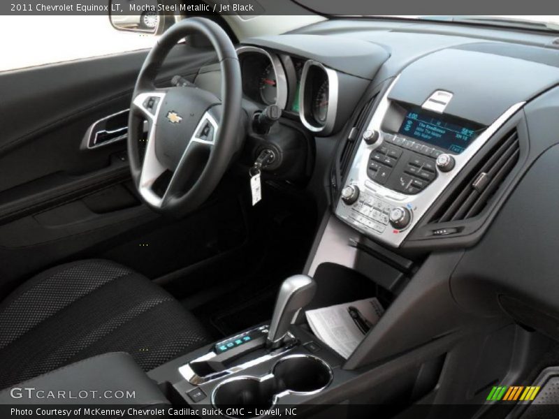 Mocha Steel Metallic / Jet Black 2011 Chevrolet Equinox LT