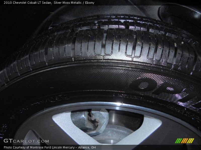 Silver Moss Metallic / Ebony 2010 Chevrolet Cobalt LT Sedan